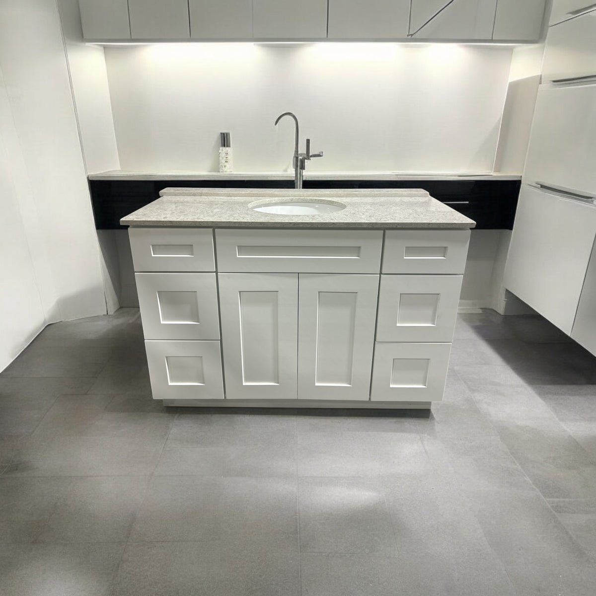 48¨ Bathroom Cabinet with Countertop Included