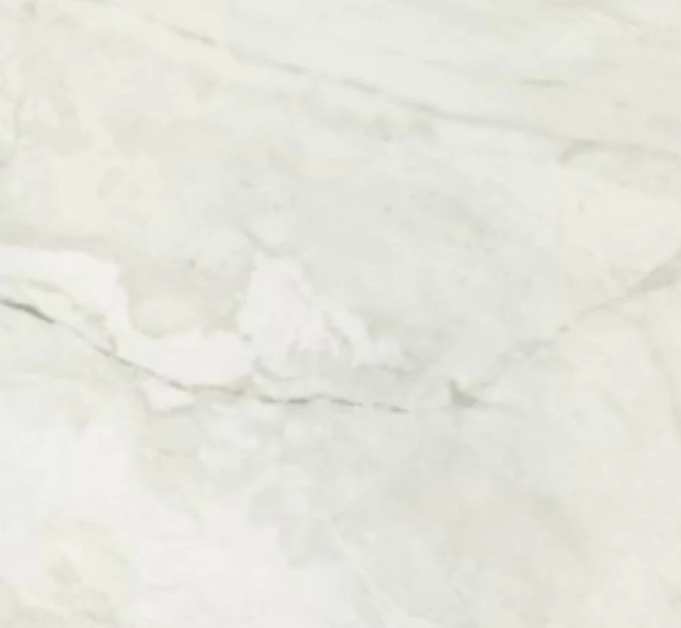 24" x 24" White Sleek Polished