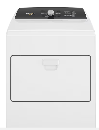 Whirlpool 7CU.FT White Top Load Electric
