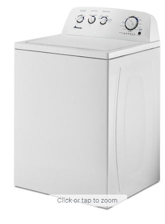 Amana - 3.8 Cu. Ft. High Efficiency Top Load Washer with with High-Efficiency Agitator - White