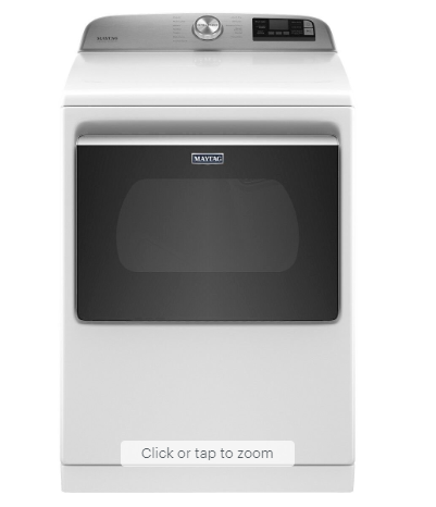 Maytag 7.4 CU.FT. 240Volt Smart Capable White