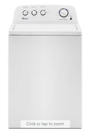 Amana - 3.8 Cu. Ft. High Efficiency Top Load Washer with with High-Efficiency Agitator - White