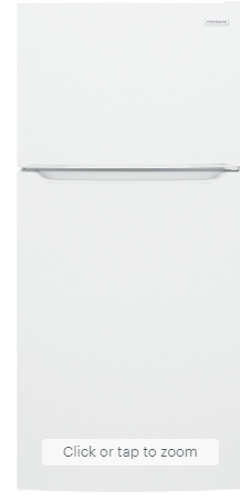 Frigidaire - 18.3 Cu. Ft. Top-Freezer Refrigerator - White