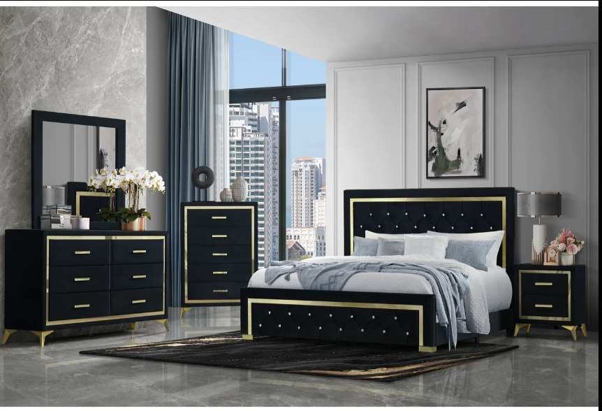 KINGDOM BLACK BED