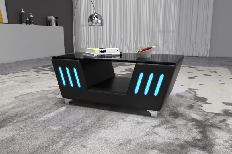 Futuristic LED Coffee Table