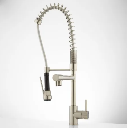 Levi 1.8 GPM Pre-Rinse Kitchen Faucet - Includes Integrated Second Straight Spout