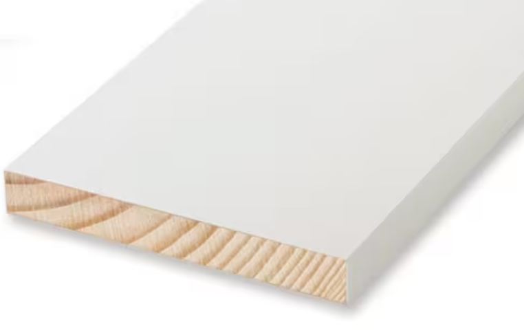 Solid Wood Board 1in. X 6in. X 16ft. Wall Base