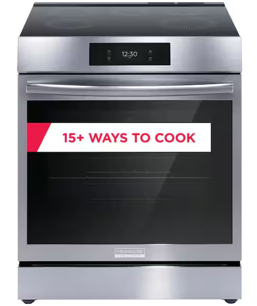 FRIGIDAIRE GALLERY 30 IN 6.2 CU. FT. 5-BURNER ELEMENT SLIDE-IN INDUCTION RANGE