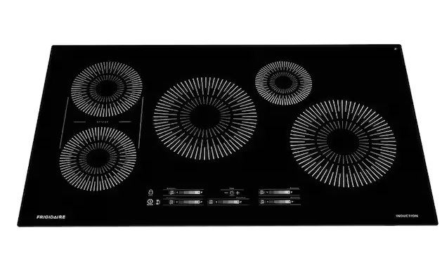 FRIGIDAIRE 36 IN 5 ELEMENTS BLACK INDUCTION COOKTOP