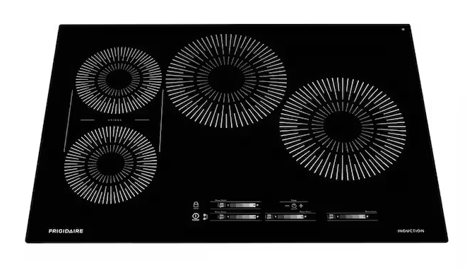 FRIGIDAIRE GALLERY 30 IN 4 ELEMENT BLACK INDUCTION COOKTOP