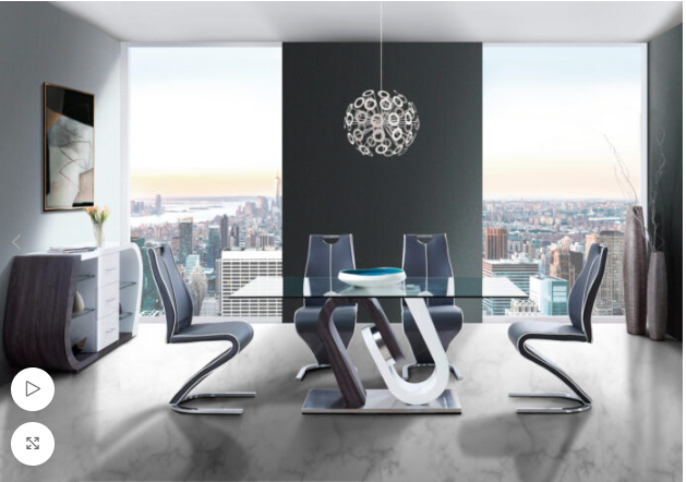 D1628 Dinning Table + D4127 Dinning Chair